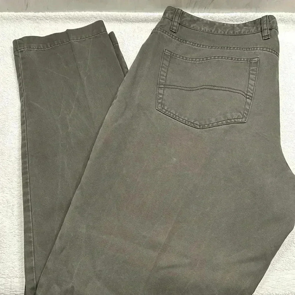 Saks Fifth Avenue Men’s Green Trousers/ Pants size 36 - Picture 1 of 7
